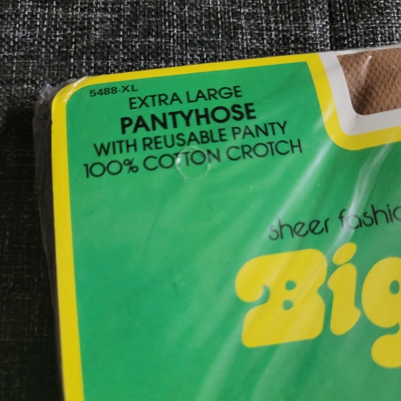 * Big Mama vintage Extra Large Pantyhose reusable panty 3 new packs - Picture 7 of 8